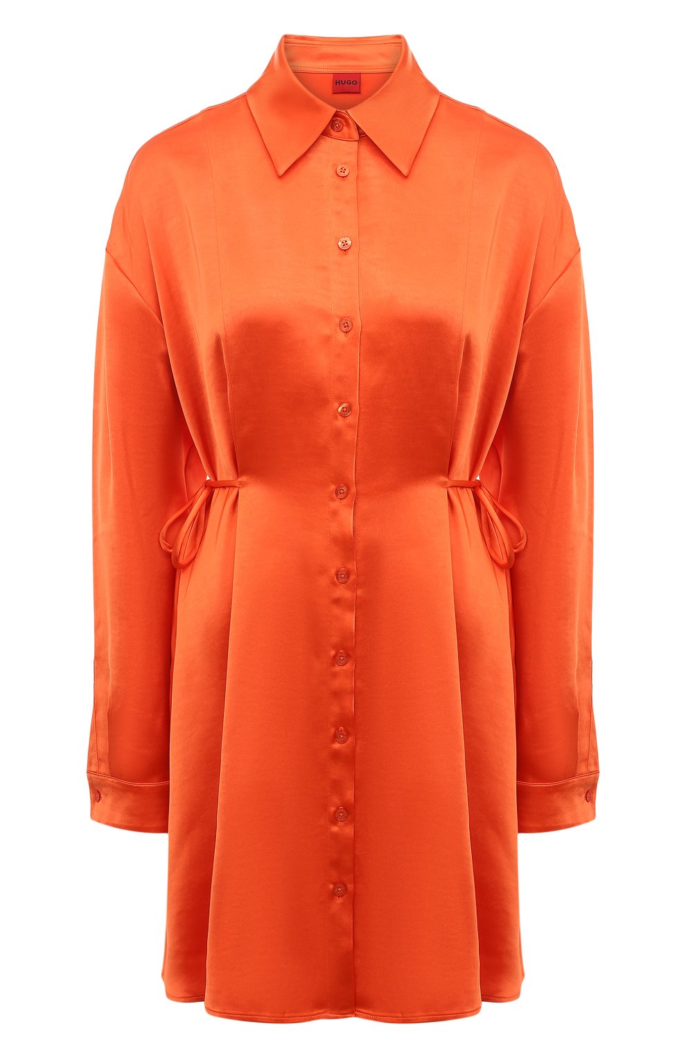 Атласное платье HUGO красного цвета по цене 19900 руб., арт. 50489284, фото 1 Атласное платье HUGO, арт. 50489284, фото 1