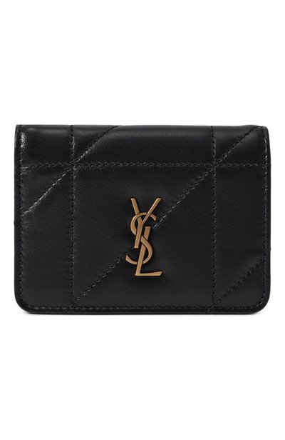 Женский кожаный футляр для кредитных карт SAINT LAURENT, арт. A003V9/AAG7X_001