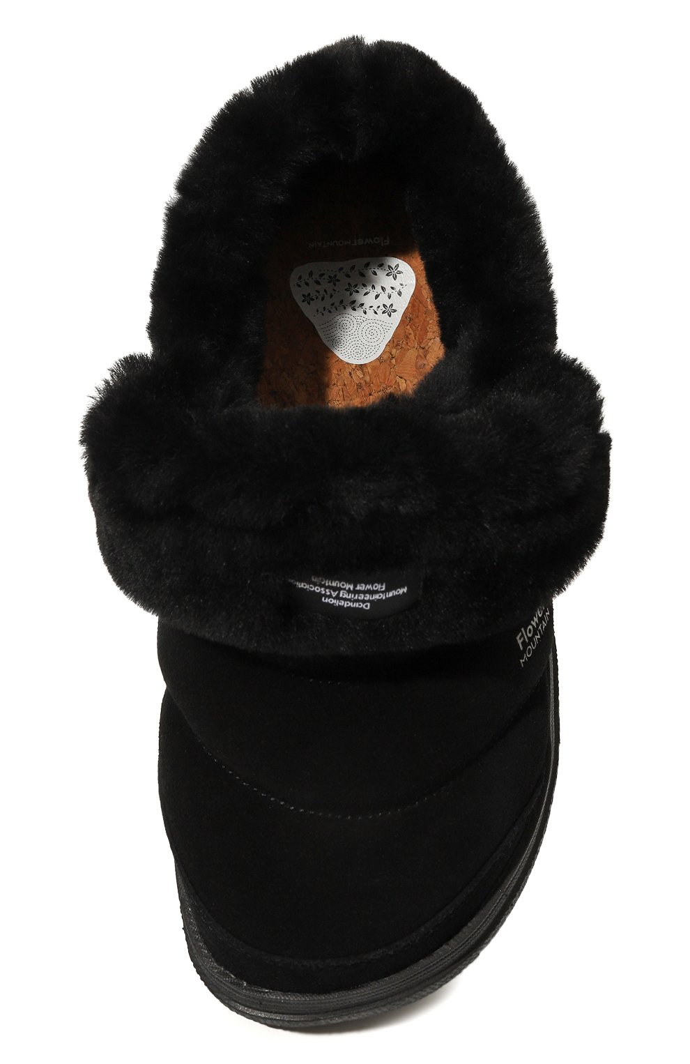 Замшевые сабо fami mid FLOWER MOUNTAIN черного цвета по цене 33450 руб., арт. 001 2018889/01, фото 6 Замшевые сабо fami mid FLOWER MOUNTAIN, арт. 001 2018889/01, фото 6
