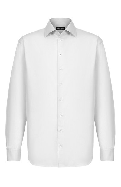 Мужская хлопковая сорочка GIORGIO ARMANI, арт. GM000468/TE11187