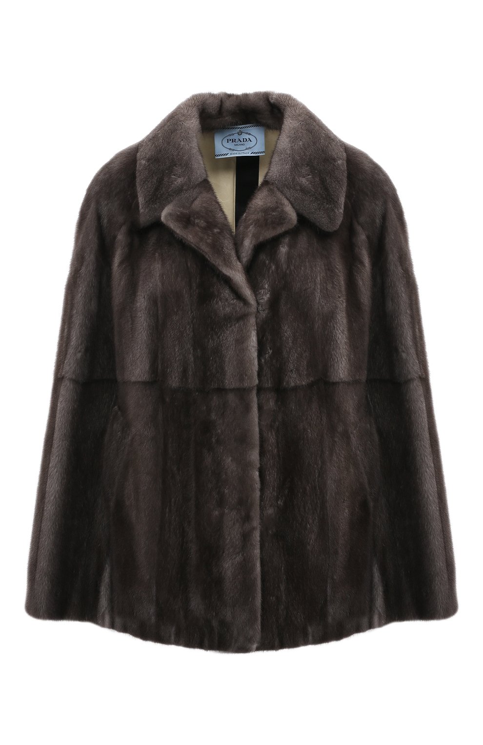 Шуба из меха норки PRADA, арт. 165529-L89-F0031, фот о 1