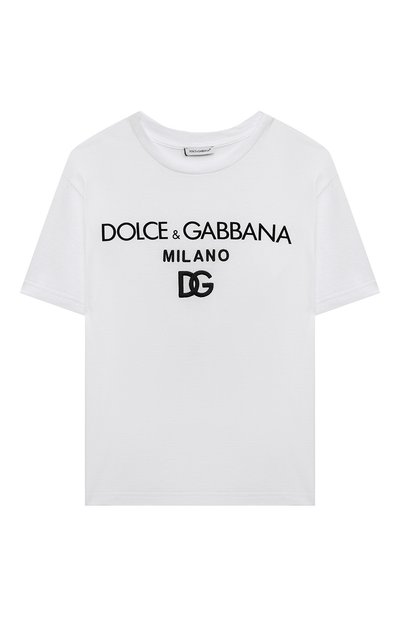 Хлопковая футболка DOLCE & GABBANA, арт. L4JTEY/G7E5G/2-6