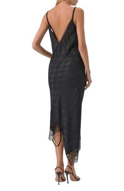 Платье из вискозы и шелка MOSCHINO, арт. A0403/5535, фото 4