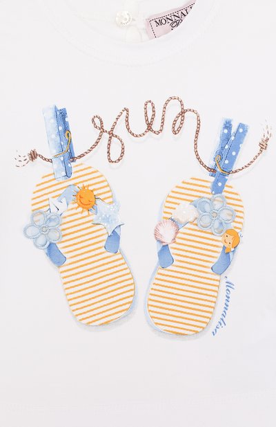 Футболка с принтом MONNALISA, арт. 311605SM, фото 3