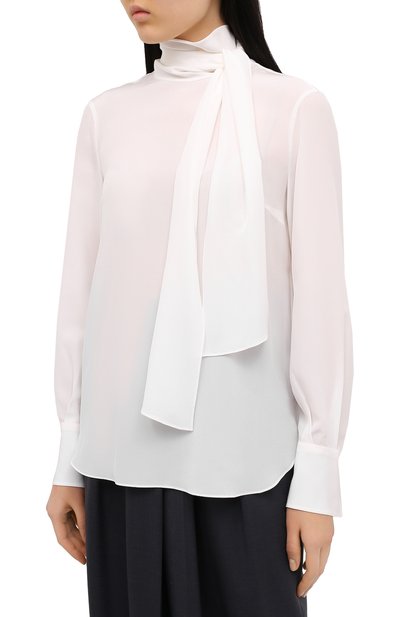 Шелковая блузка BRUNELLO CUCINELLI, арт. MB993DE504, фото 3