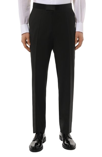 Шерстяные брюки BOSS, арт. 50469192, фото 3