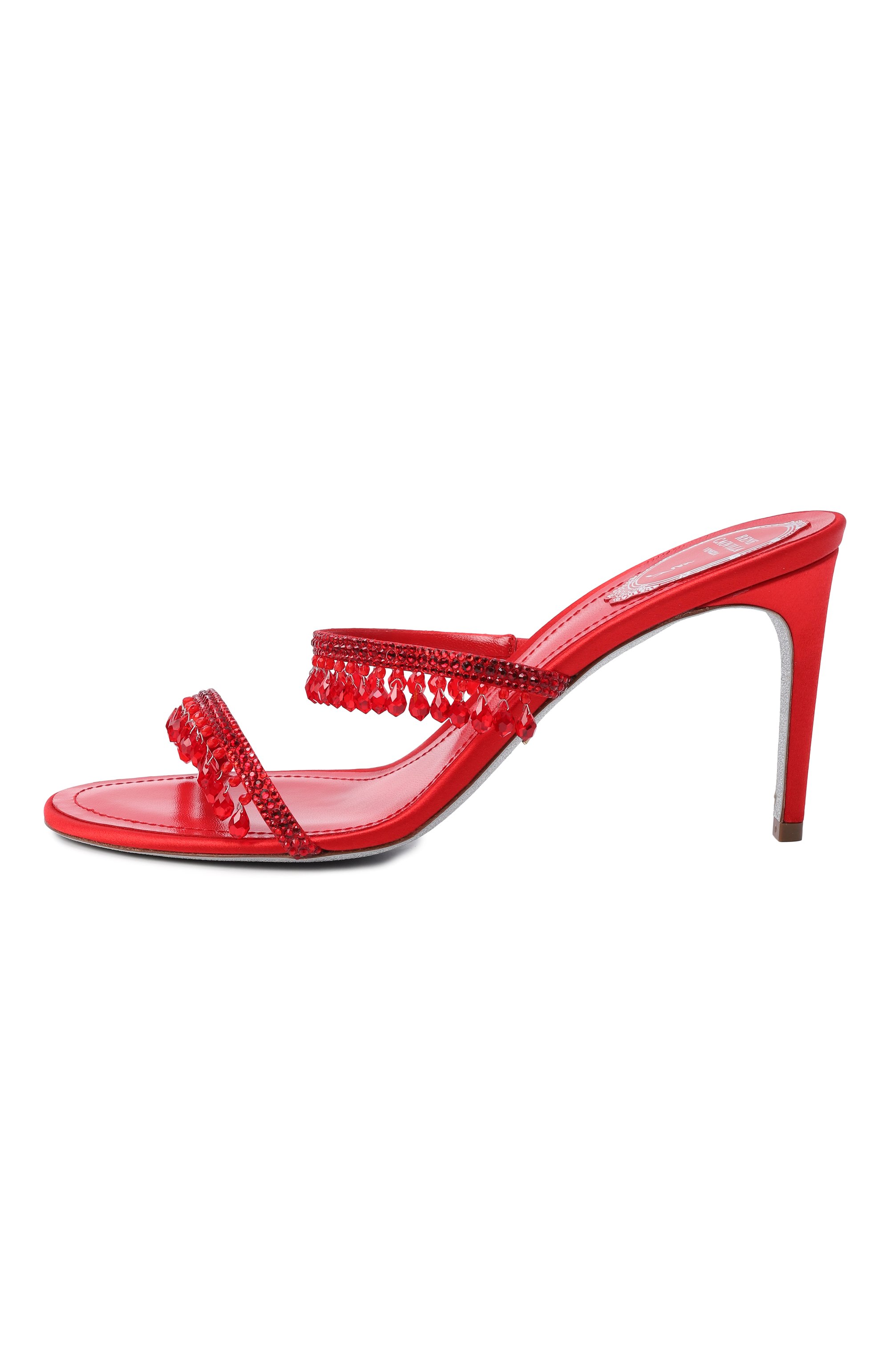 Текстильные мюли cleo 80 RENE CAOVILLA, арт. C12586-080/R001, фото 4