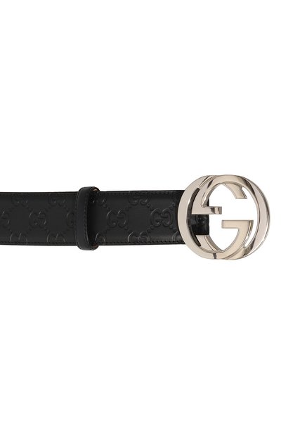 Кожаный ремень GUCCI, арт. 411924 CWC1N, фото 4