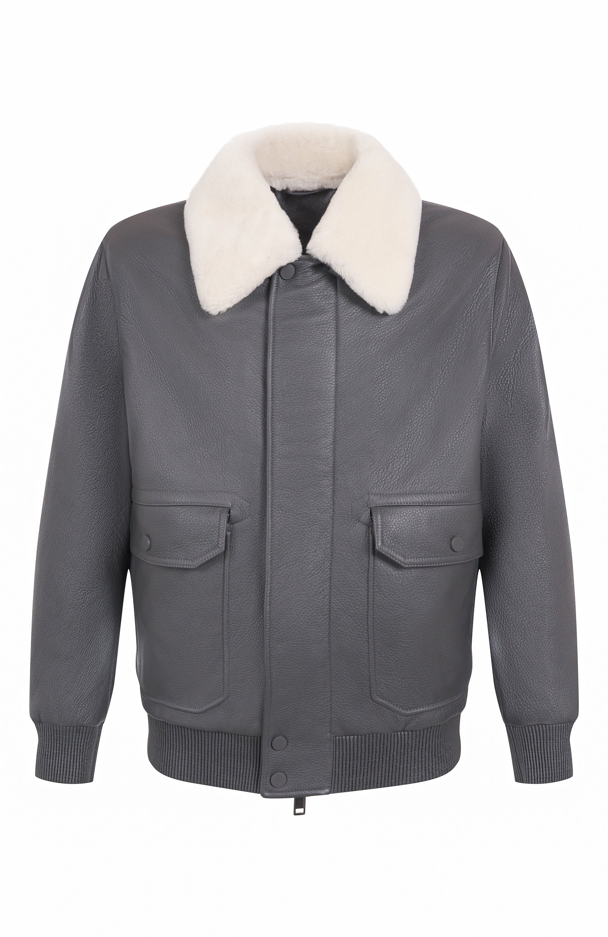 Бомбер с воротником из овчины BRIONI, арт. PLBM0L/P7708, фото 1