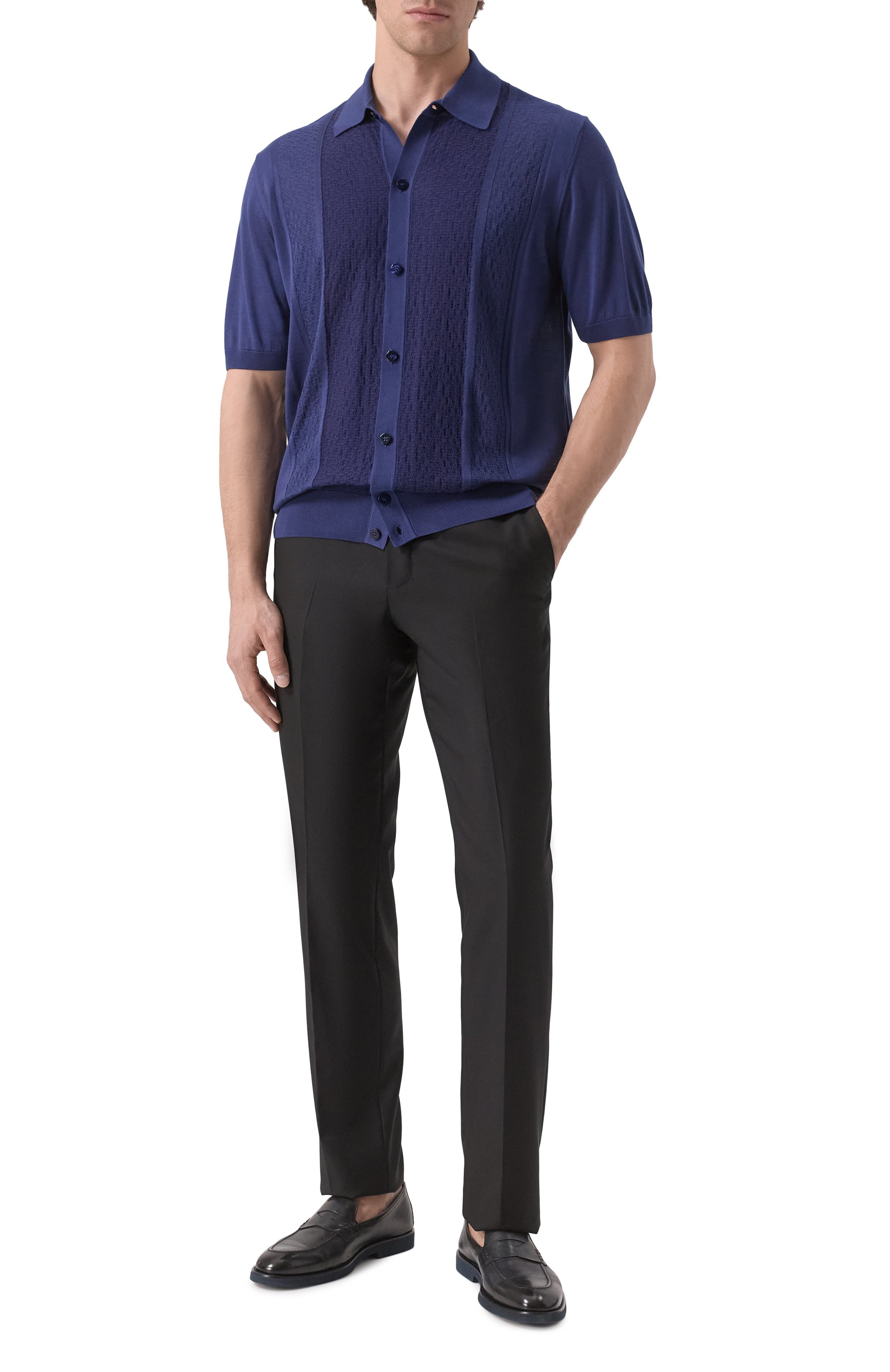 Рубашка из шелка и хлопка STEFANO RICCI, арт. K212030PAM/F25295, фото 2