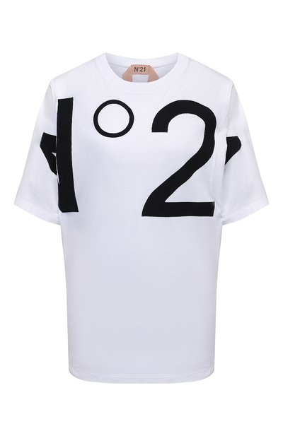 Женская хлопковая футболка N21, арт. 21E N2M0/F101/6314