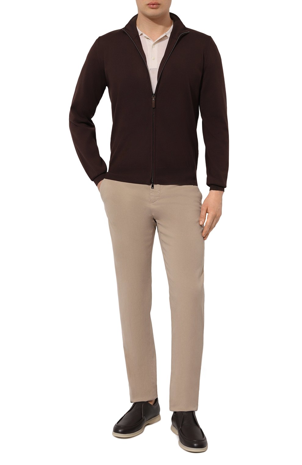 Поло из кашемира и шелка CORNELIANI, арт. 93M539-9325129, фото 2