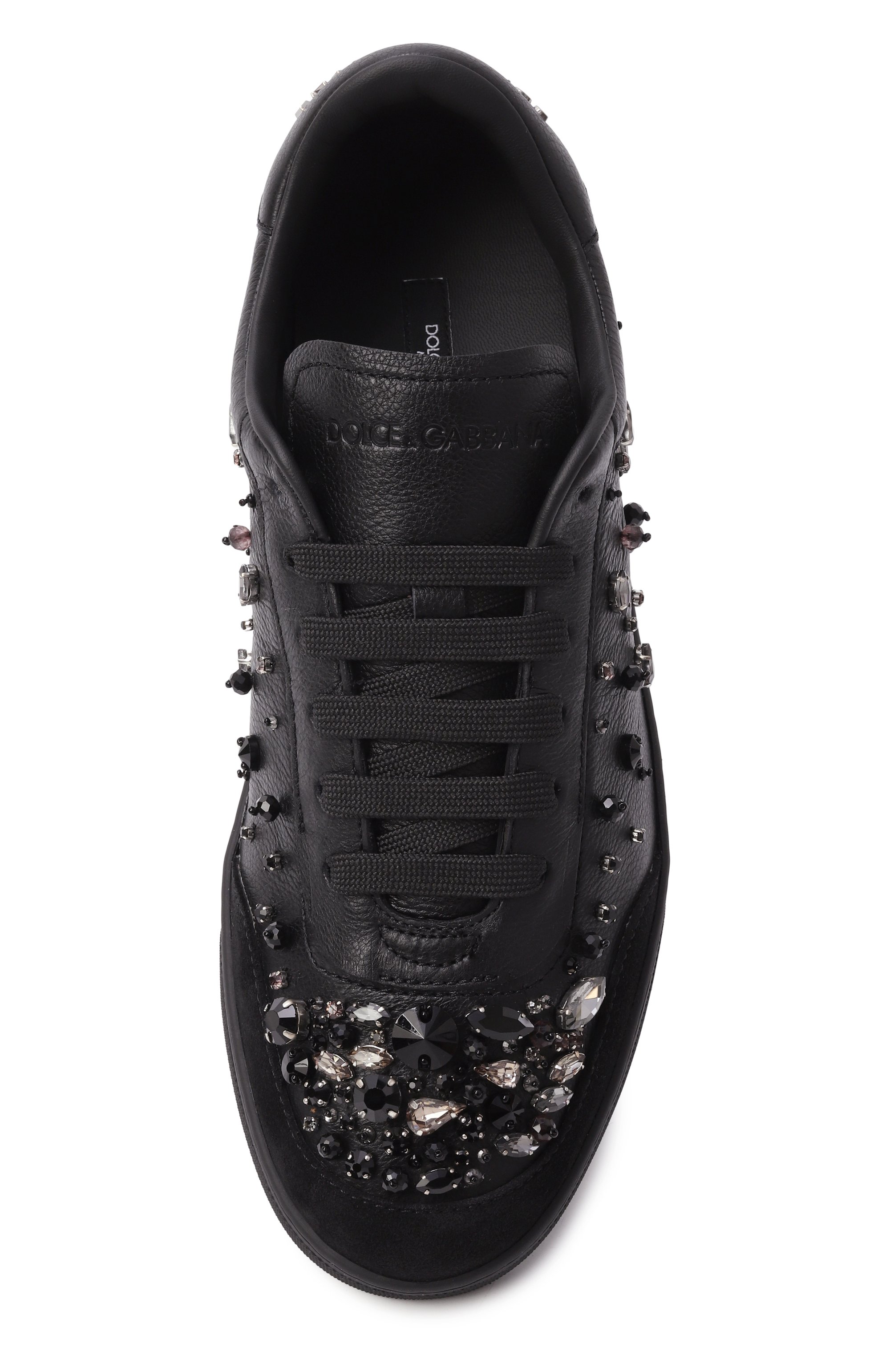 Кожаные кеды saint tropez DOLCE & GABBANA, арт. CK2379/AX251, фото 6