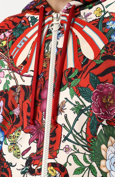 Кардиган на молнии с принтом GUCCI, арт. 502303/X9N75, фото 5