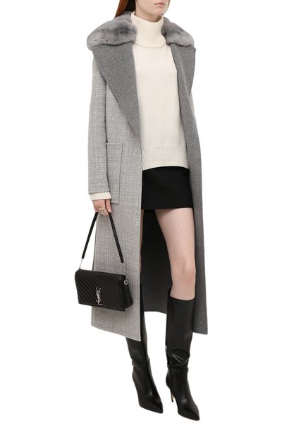 Пальто с меховым воротником FABIO GAVAZZI, арт. FGA0579PI, фото 2