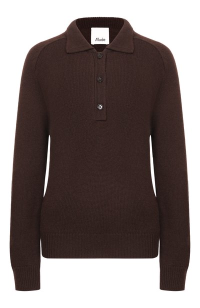 Поло из шерсти и кашемира ALLUDE, арт. 265/17073, фото 1