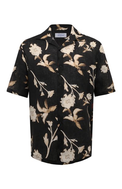 Льняная рубашка OFF-WHITE, арт. 0MGG013F24FAB003, фото 1