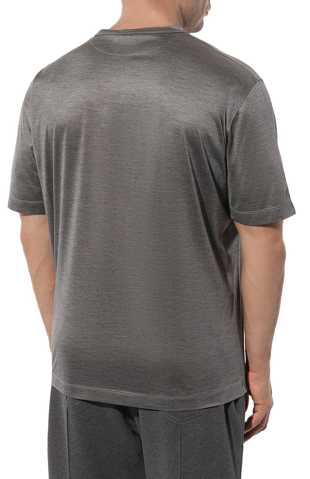 Шелковая футболка CORTIGIANI, арт. 716650, фото 4