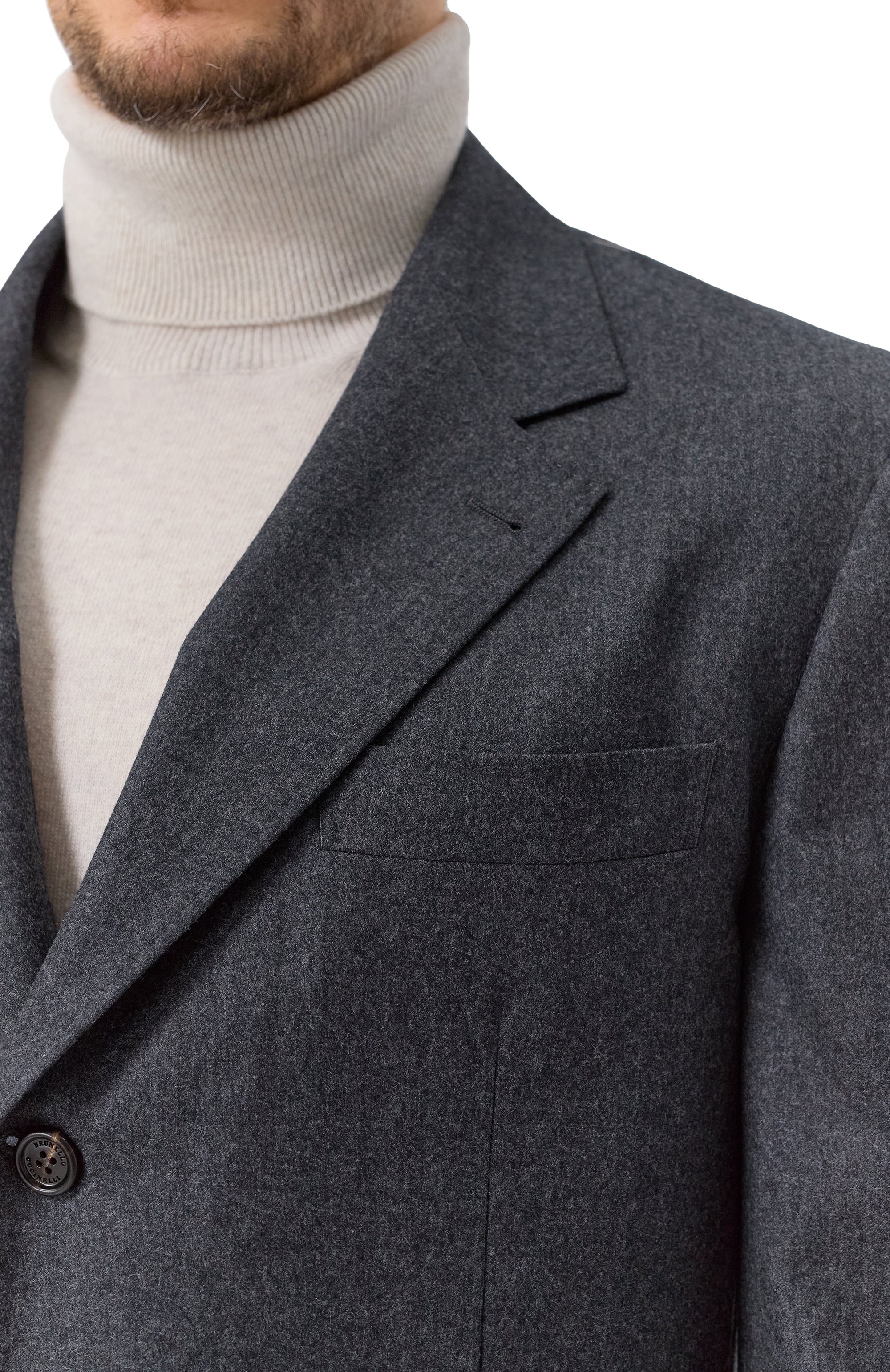 Шерстяной костюм BRUNELLO CUCINELLI, арт. ME226LDWH, фото 8