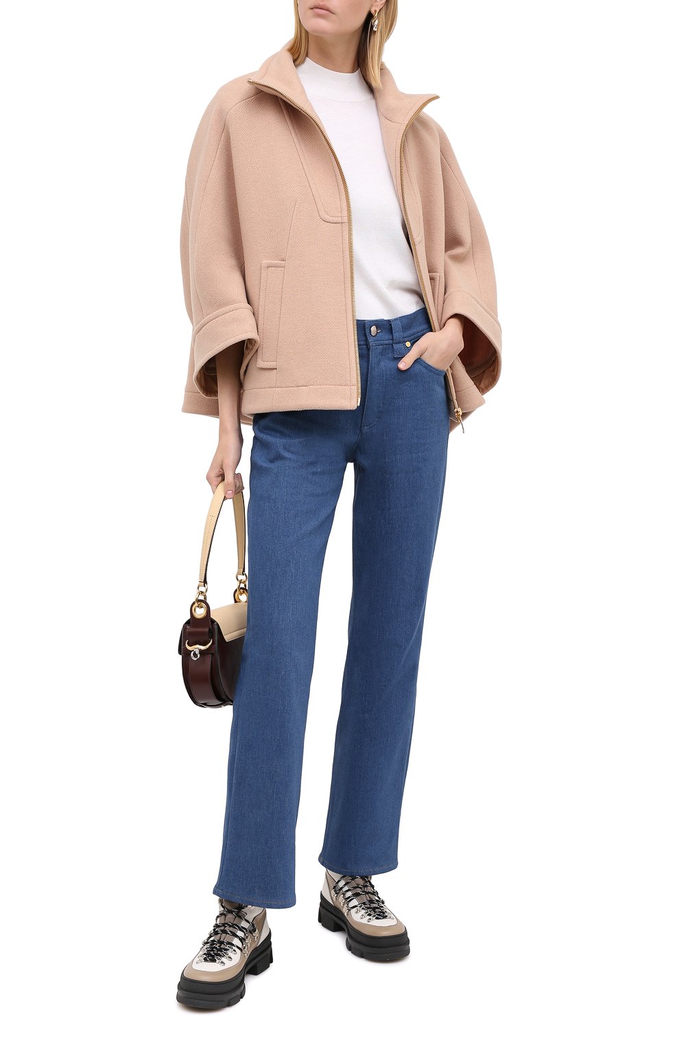 Шерстяное пальто CHLOÉ, арт. CHC20AMA13072, фото 3