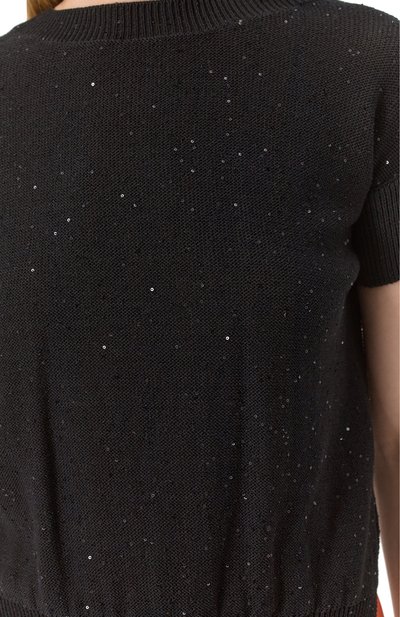 Хлопковый пуловер LORENA ANTONIAZZI, арт. P25124TM29A/3049, фото 5