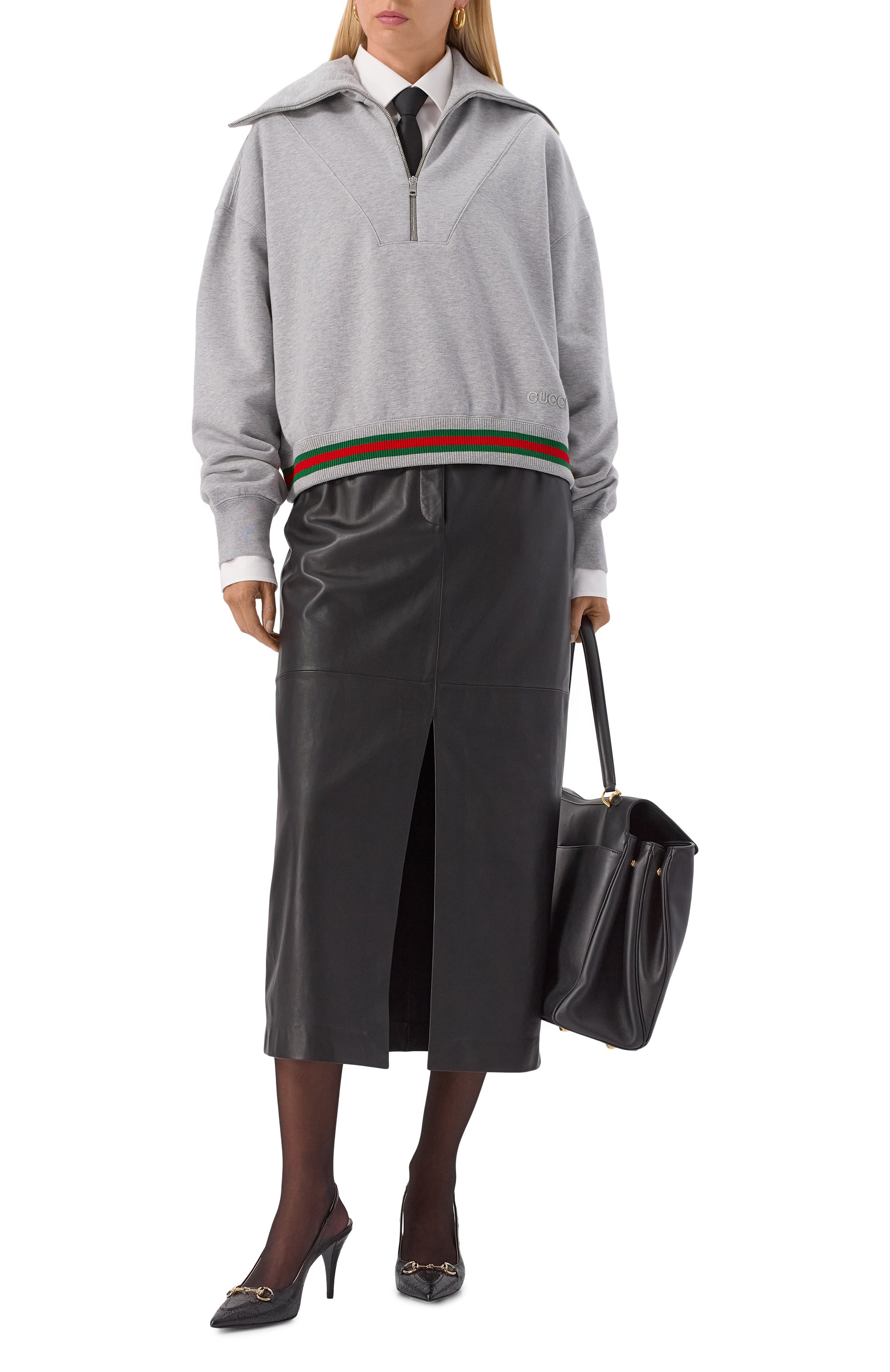 Хлопковый свитшот GUCCI, арт. 794632/XJG08, фото 2