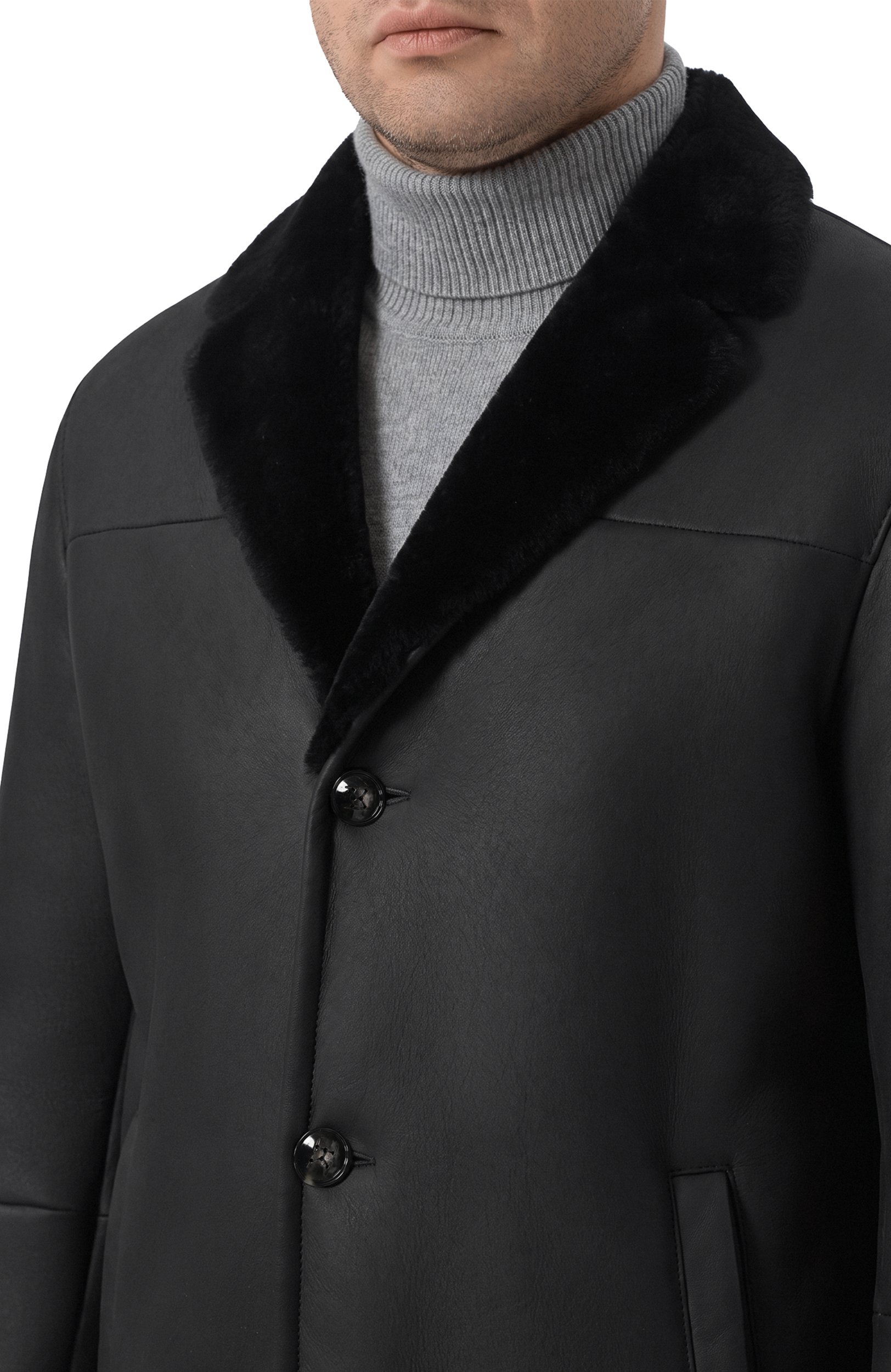 Дубленка из овчины KITON, арт. UW2508V0421L, фото 5
