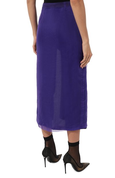 Шелковая юбка GUCCI, арт. 617414 ZHS22, фото 4