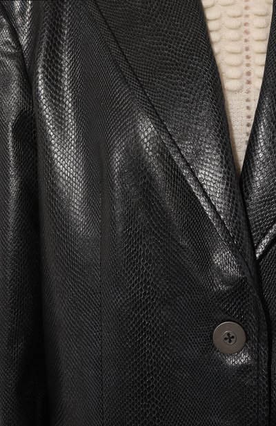 Жакет из экокожи WHO_AM, арт. FJ2-SV2210-BLK/S, фото 5