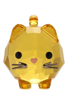 Фигурка chubby cats SWAROVSKI желтого цвета, арт. 5658325 | Фото 1 (Региональные ограничения белый список (Axapta Mercury): Не проставлено; Нос: Не проставлено; Ограничения доставки: fragile-2)