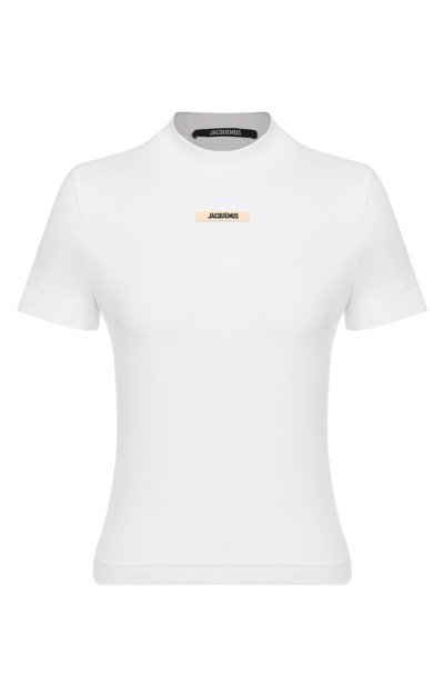 Женская хлопковая футболка JACQUEMUS, арт. 24ETSW00133/AJ00124