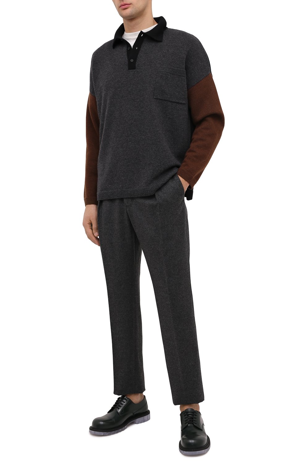 Шерстяные брюки ALEXANDER MCQUEEN, арт. 615223/QPU19, фото 2