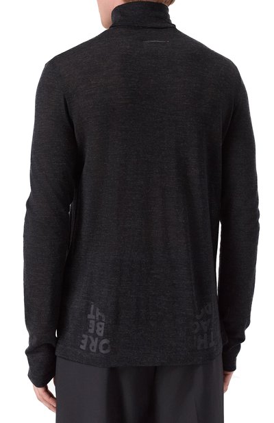 Шерстяная водолазка MM6, арт. SH2NH0011/M20123, фото 4