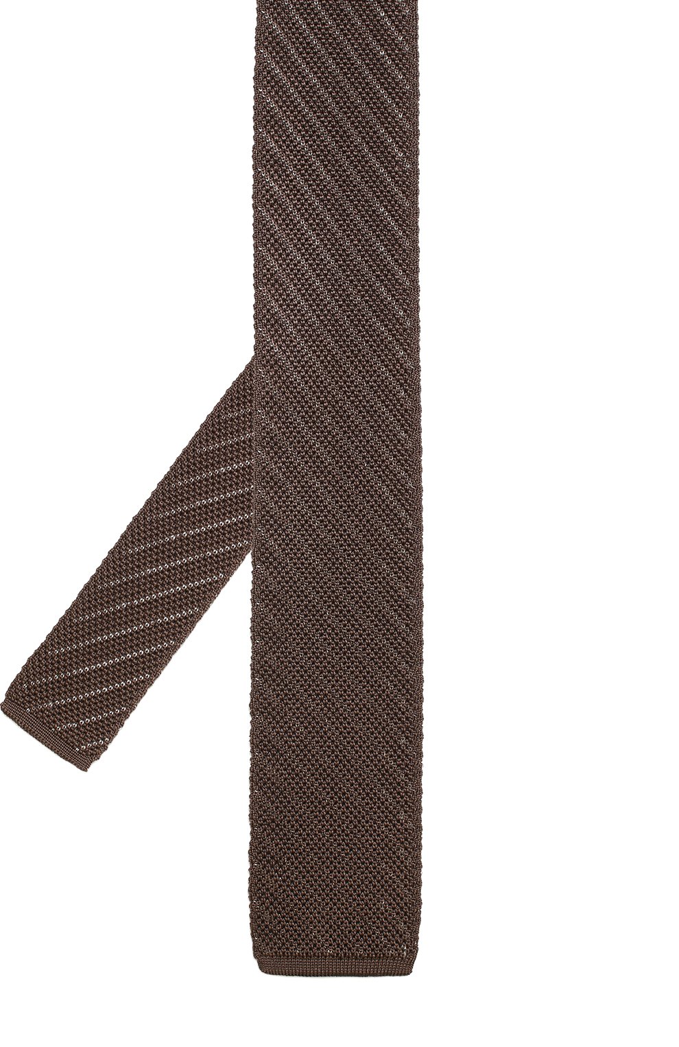 Шелковый вязаный галстук TOM FORD, арт. 9TF631MF, фото 2