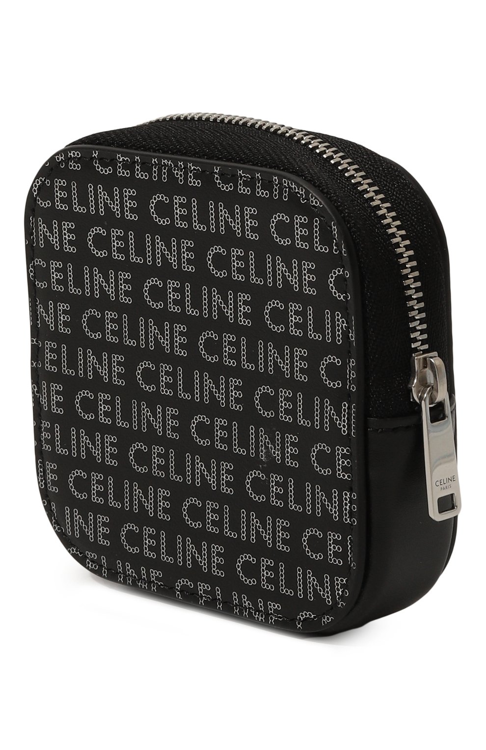 Кожаный кошелек для монет CELINE черного цвета по цене 45550 руб., арт. 10K74/3FGH, фото 2 Кожаный кошелек для монет CELINE, арт. 10K74/3FGH, фото 2