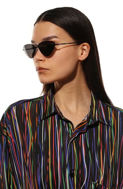 Солнцезащитные очки BALENCIAGA черного цвета по цене 49150 руб., арт. 570492/T0005, фото 2 Солнцезащитные очки BALENCIAGA, арт. 570492/T0005, фото 2