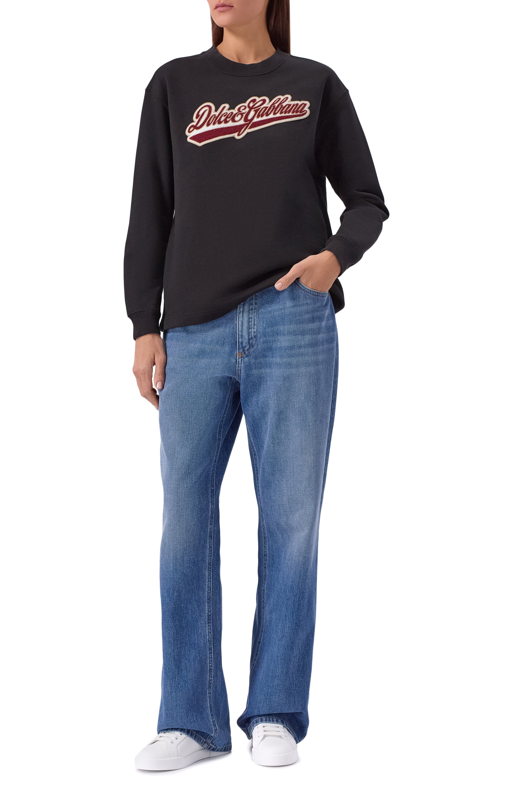 Хлопковый свитшот DOLCE & GABBANA, арт. F9S50Z/GDDAI, фото 2