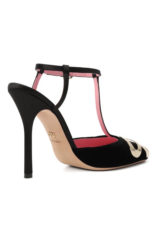 Текстильные туфли Giambattista Valli 25FWKVLIS230/30VES Чёрный  25FWKVLIS230/30VES Фото 5