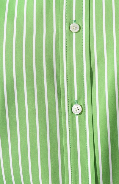 Хлопковая блузка RALPH LAUREN зеленого цвета по цене 79950 руб., арт. 290794255, фото 5 Хлопковая блузка RALPH LAUREN, арт. 290794255, фото 5