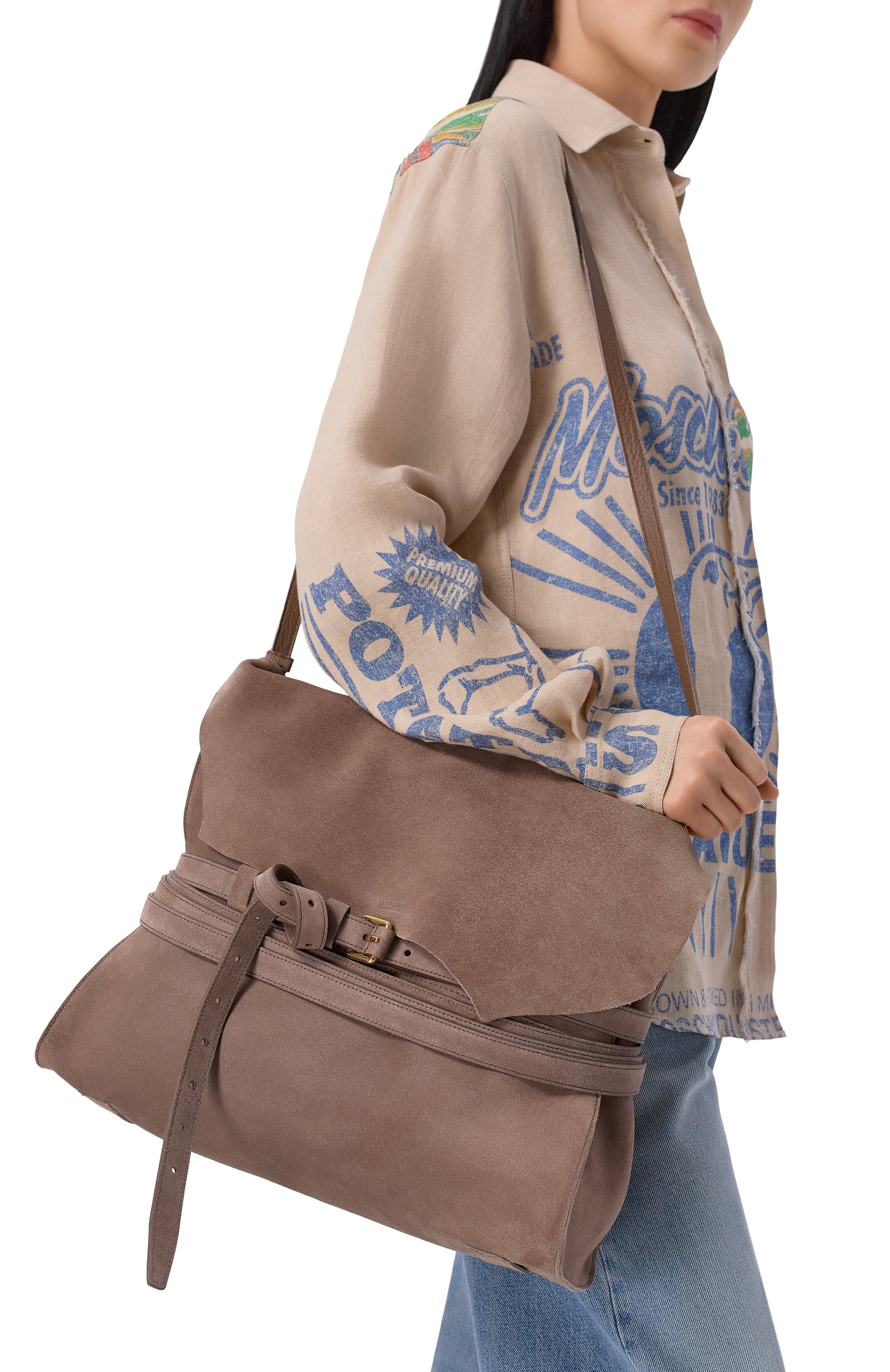 Сумка tie me medium MOSCHINO, арт. MC4231PP00/0F9, фото 2