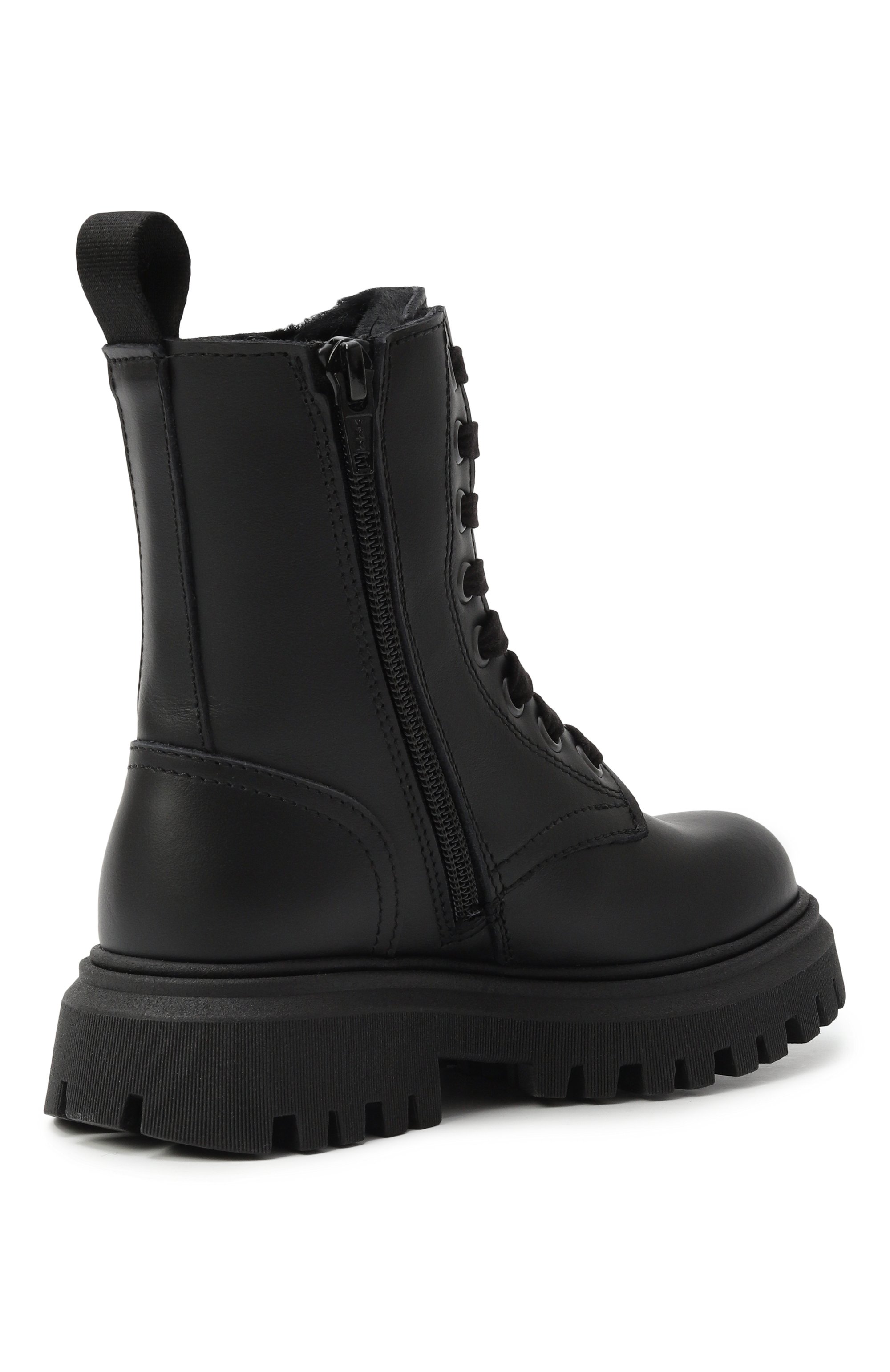 Кожаные ботинки MSGM KIDS, арт. 81142/28-35, фото 3