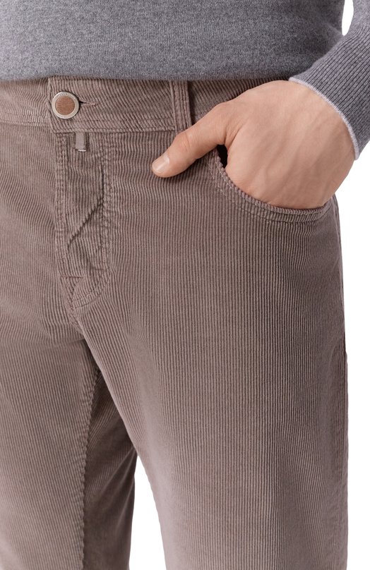 Вельветовые брюки Jacob Cohen 25I P/JUM_QE005 036 S3653 TR Бежевый  25I P/JUM_QE005 036 S3653 TR Фото 5