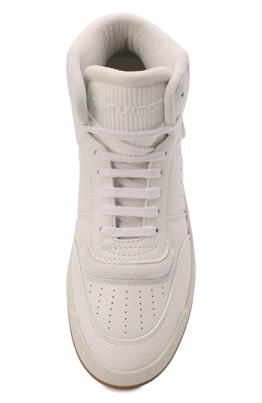 Кожаные кеды sl/80 SAINT LAURENT, арт. 690797/00N0A, фото 6