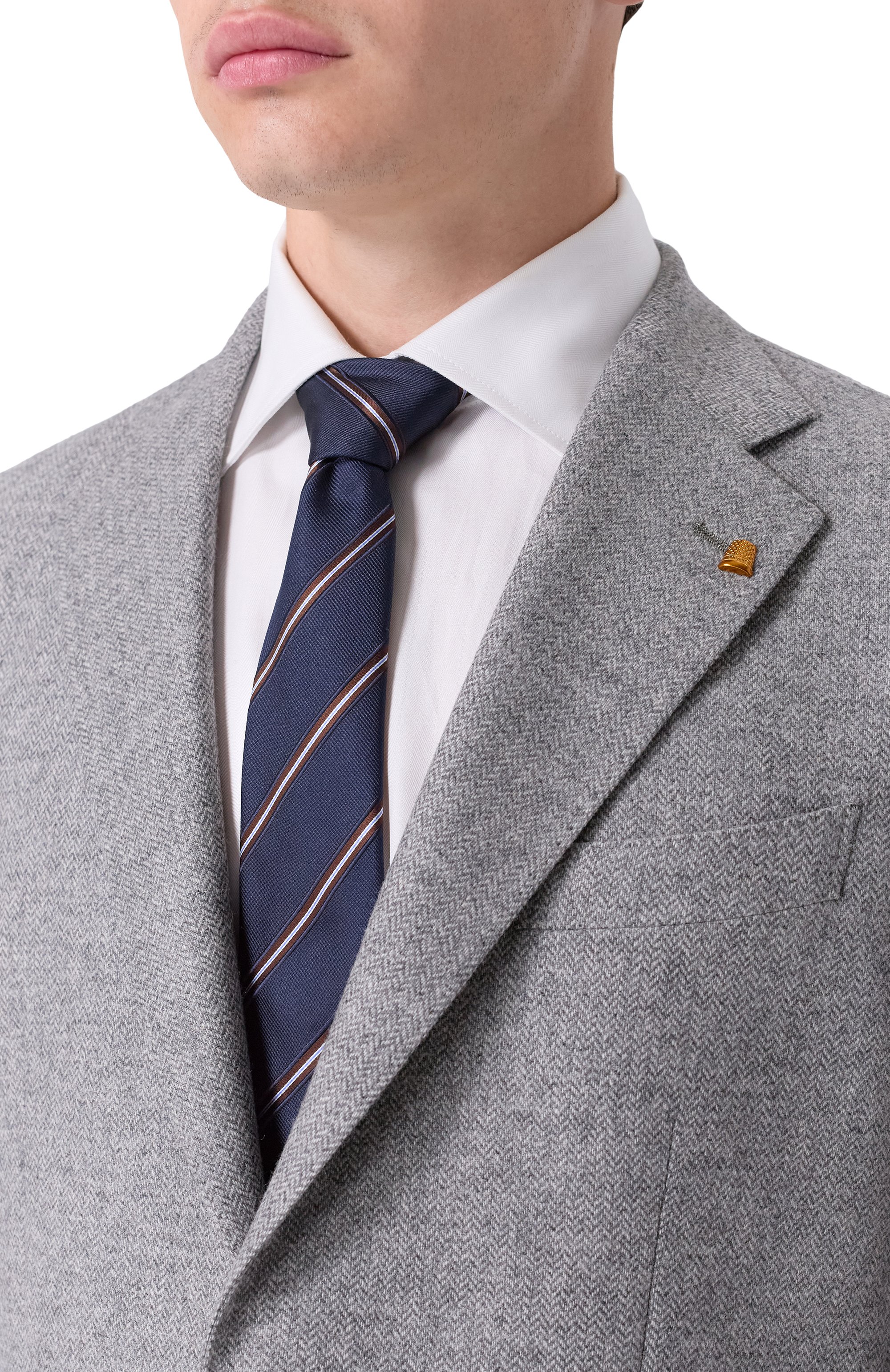 Пиджак из шерсти и кашемира SARTORIA LATORRE, арт. EF74/UG0373, фото 6