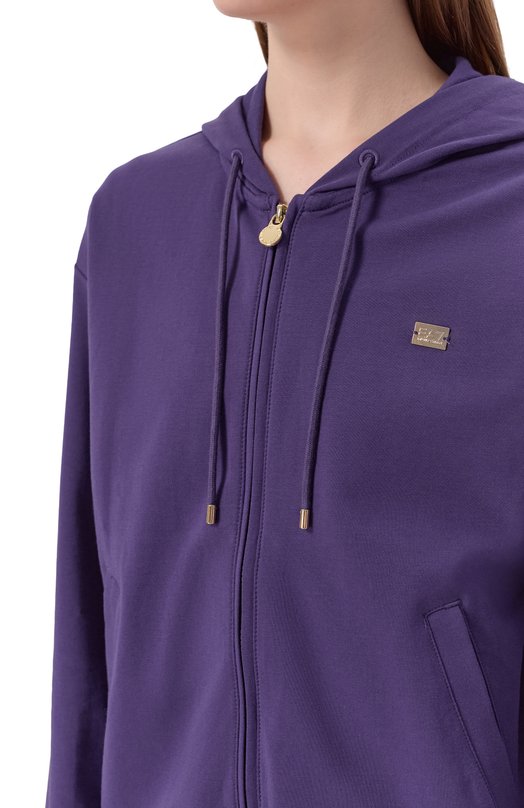 Хлопковый костюм EA7 7W000464/AF13135 Фиолетовый  7W000464/AF13135 Фото 6