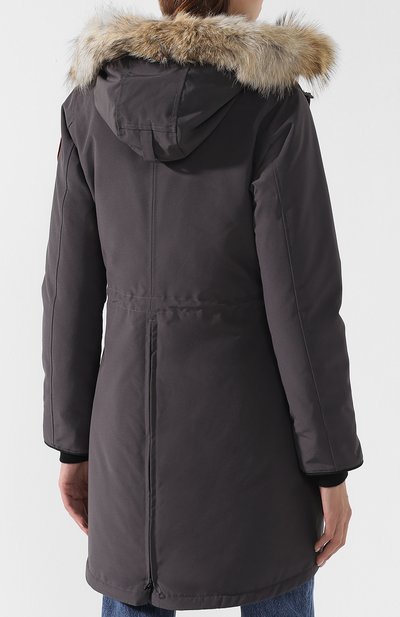 Парка rossclair CANADA GOOSE темно-серого цвета по цене 139000 руб., арт. 2580L, фото 4 Парка rossclair CANADA GOOSE, арт. 2580L, фото 4