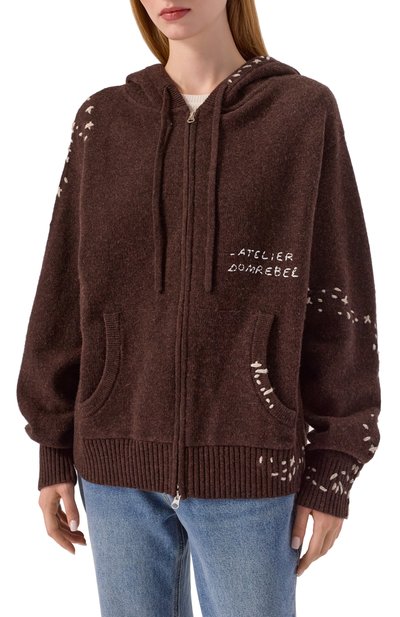 Кардиган DOMREBEL, арт. 0FFICE KNIT ZIP H00DIE, фото 3