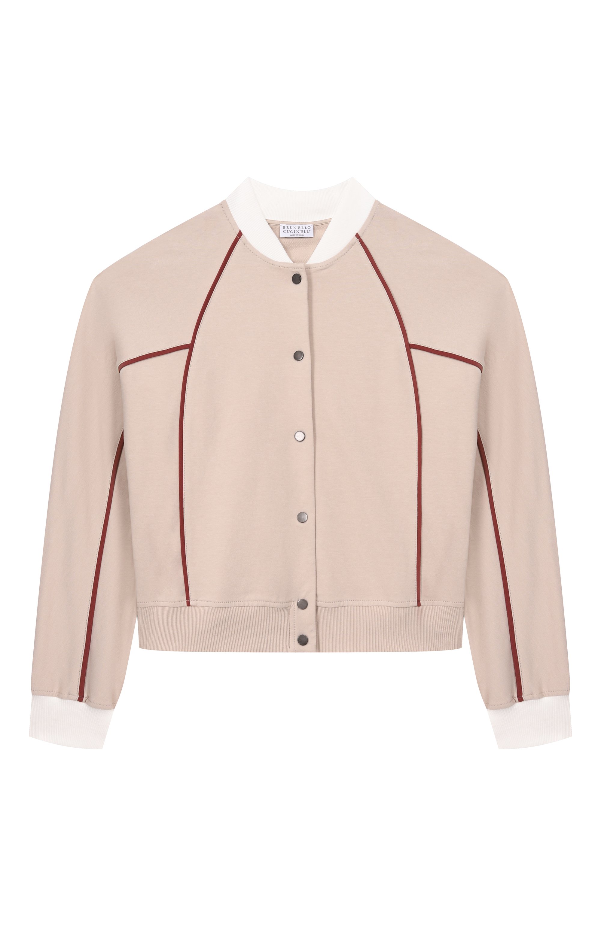 Хлопковый бомбер BRUNELLO CUCINELLI, арт. BH827E302B, фото 1