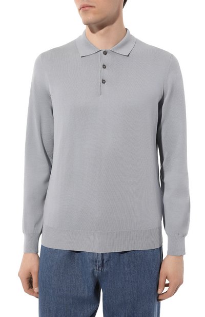 Хлопковое поло CANALI, арт. C0017/MK00145, фото 3