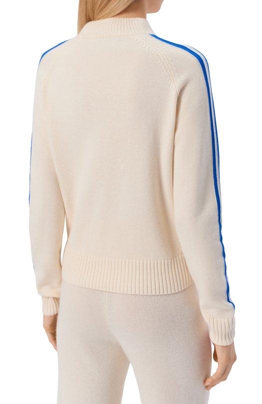 Пуловер из шерсти и вискозы MC2 Saint Barth PEA0001-04091I/PEAK Кремовый  PEA0001-04091I/PEAK Фото 4